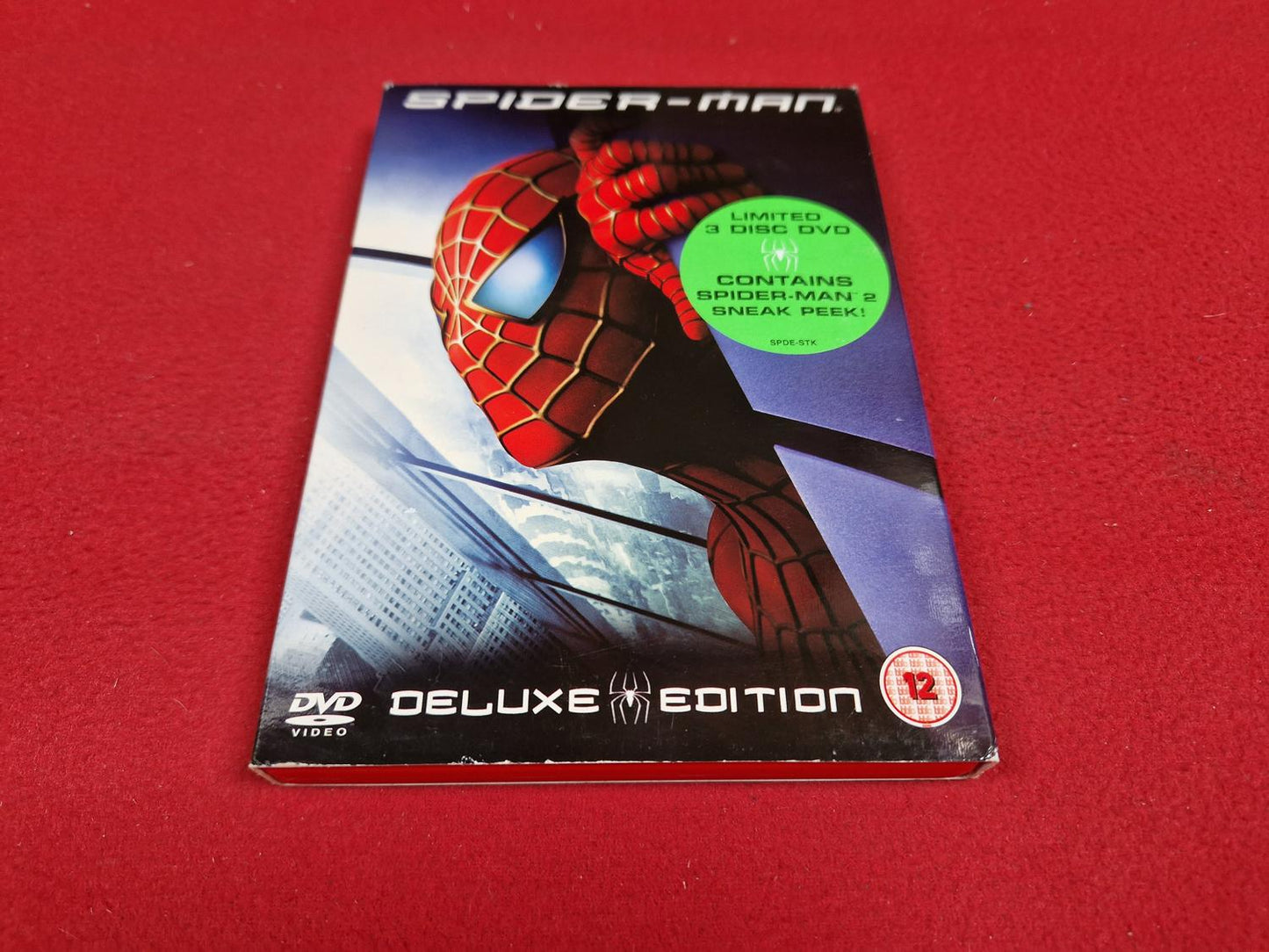 SPIDER-MAN DELUXE EDITION BOX till DVD