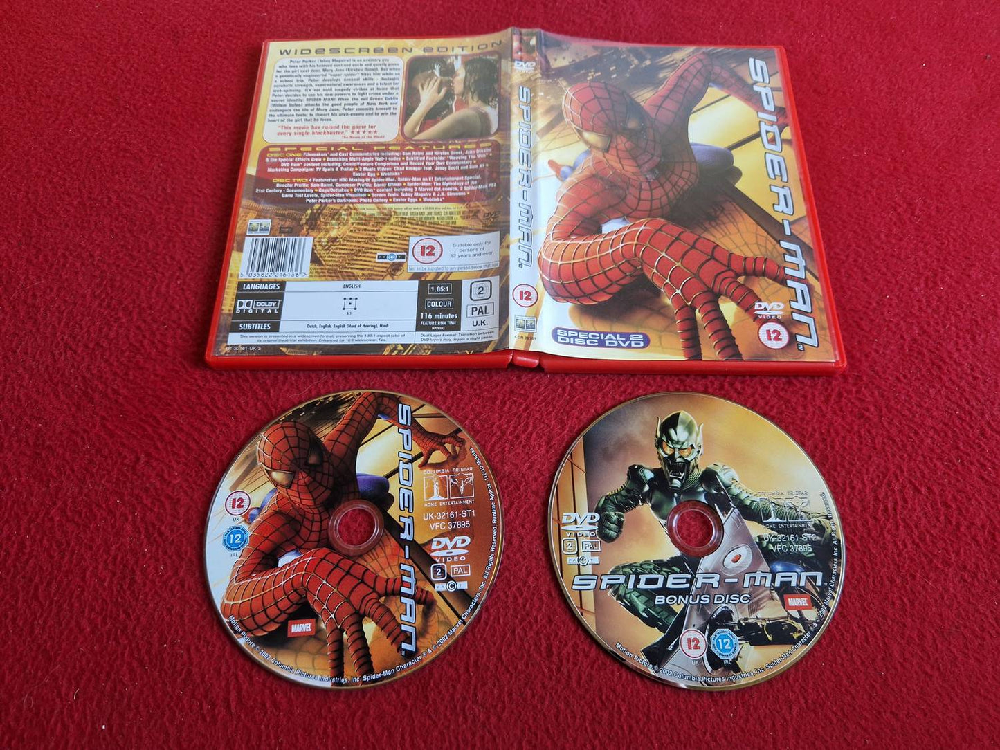 SPIDER-MAN DVD
