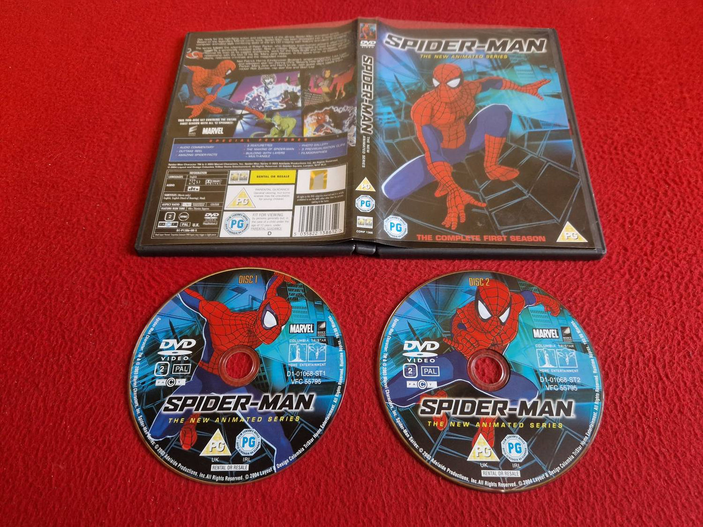 SPIDER-MAN THE NEW ANIMATED SERIES SEASON 1 DVD