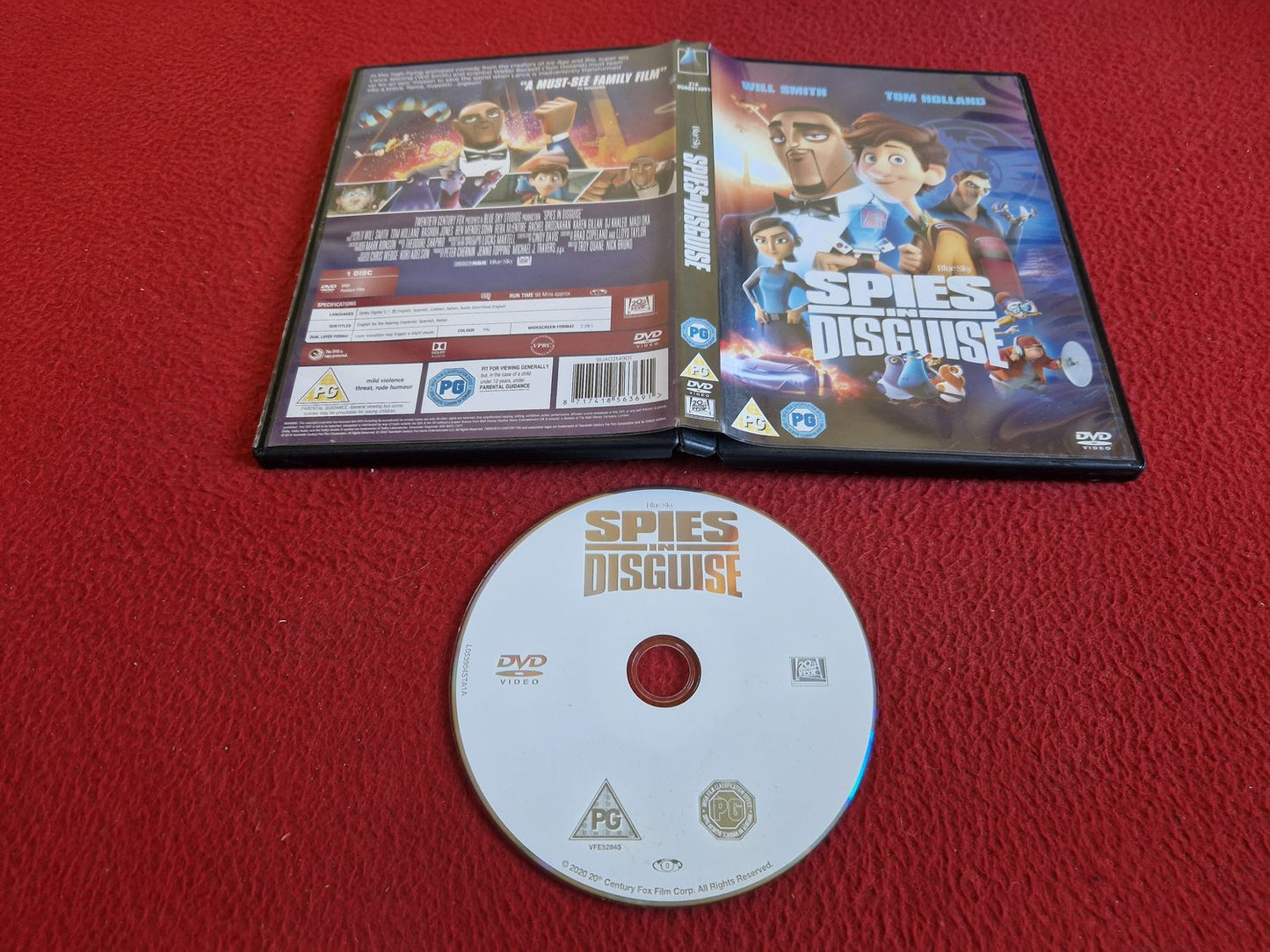 SPIES IN DISGUISE DVD