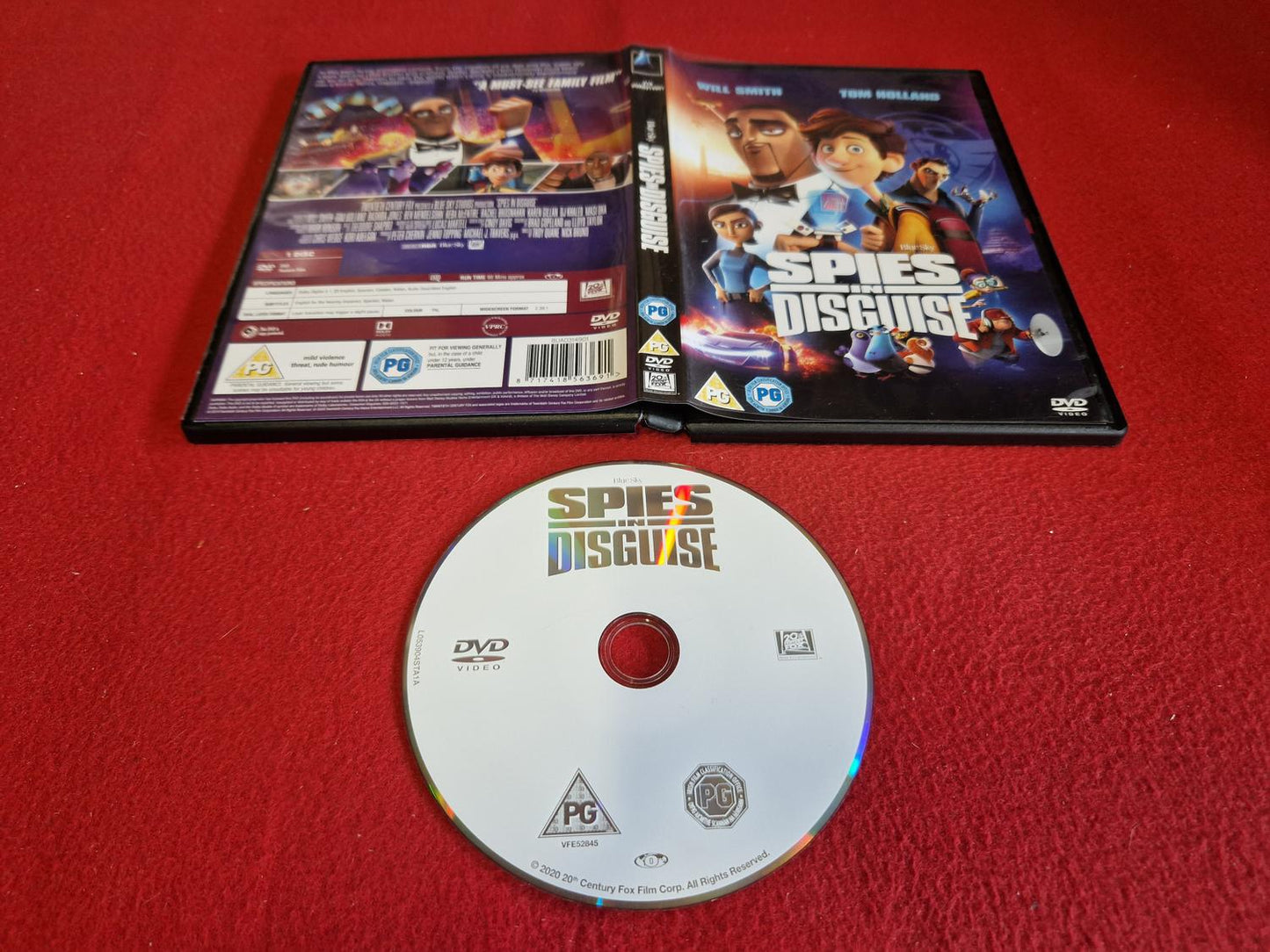 SPIES IN DISGUISE till DVD