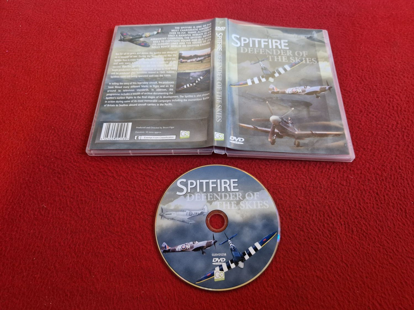 SPITFIRE DEFENDER OF THE SKIES DVD