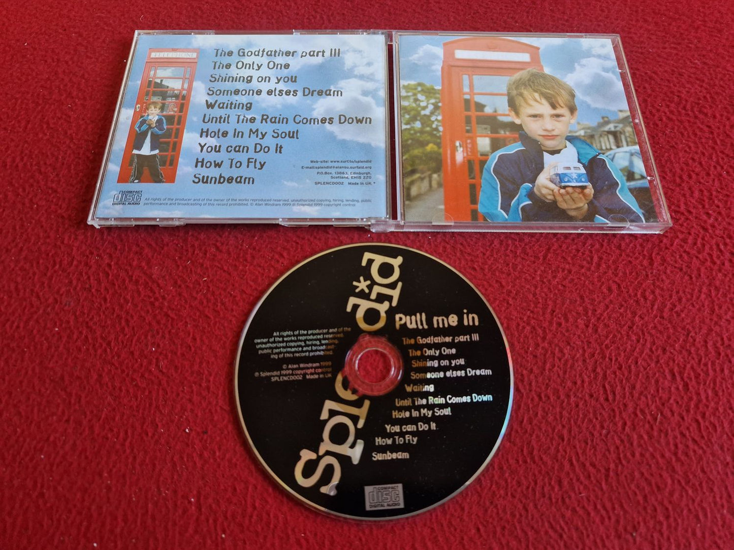 SPLENDID PULL ME IN CD