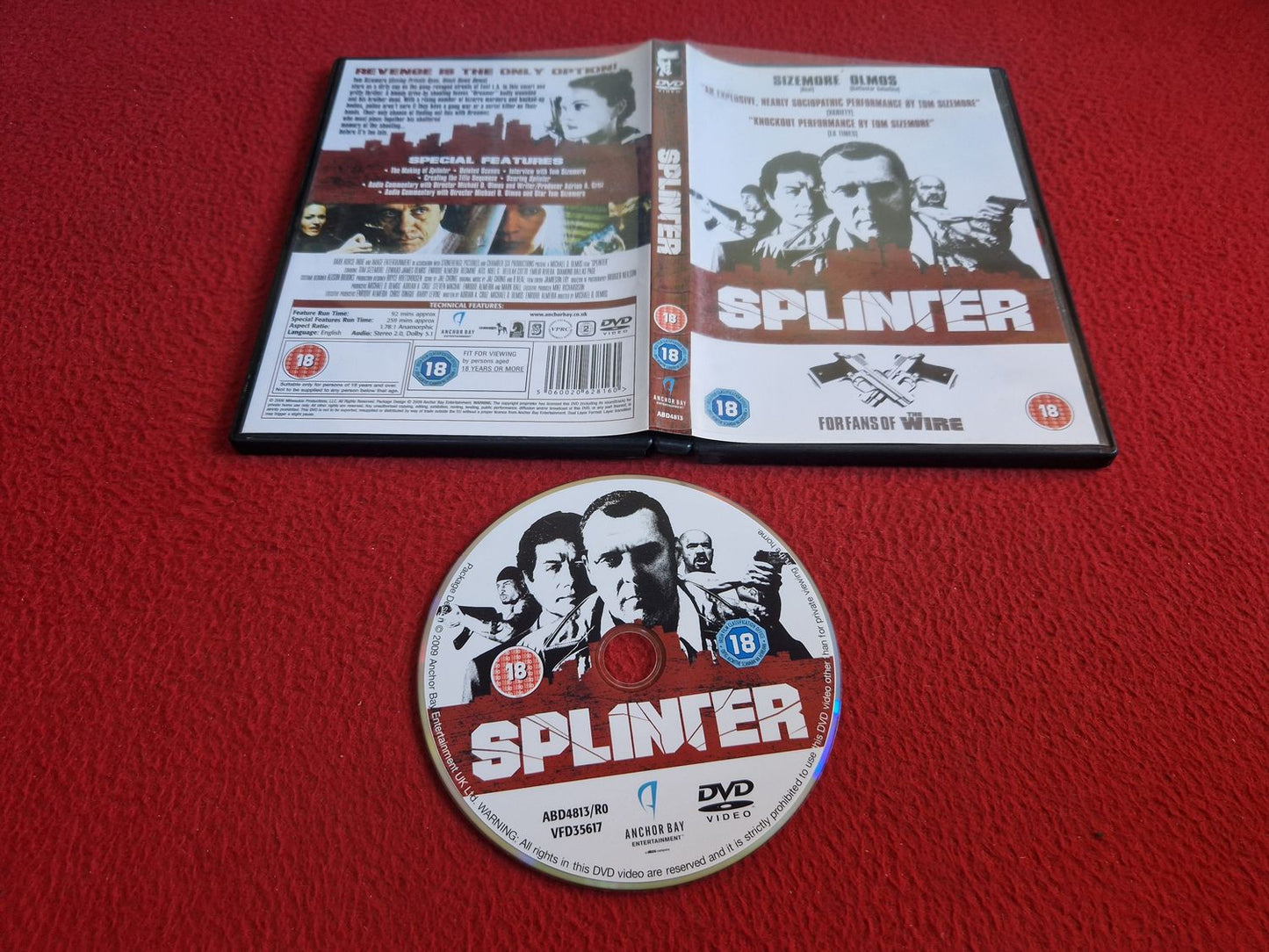 SPLINTER DVD