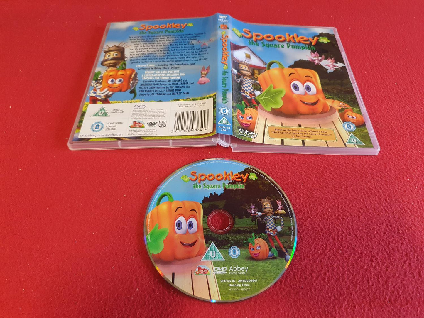SPOOKLEY THE SQUARE PUMPKIN till DVD