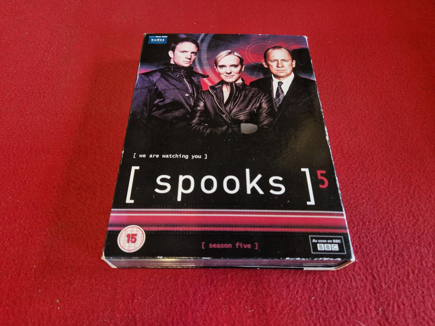 SPOOKS 5 BOX till DVD