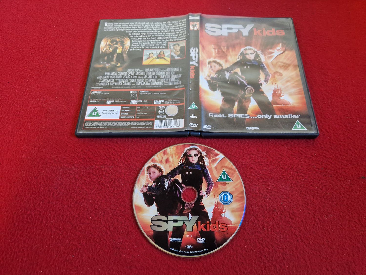 SPY KIDS DVD