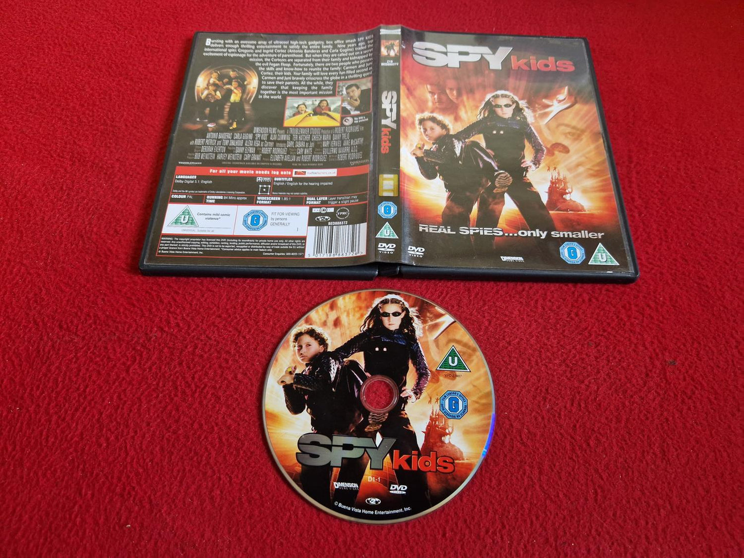 SPY KIDS DVD