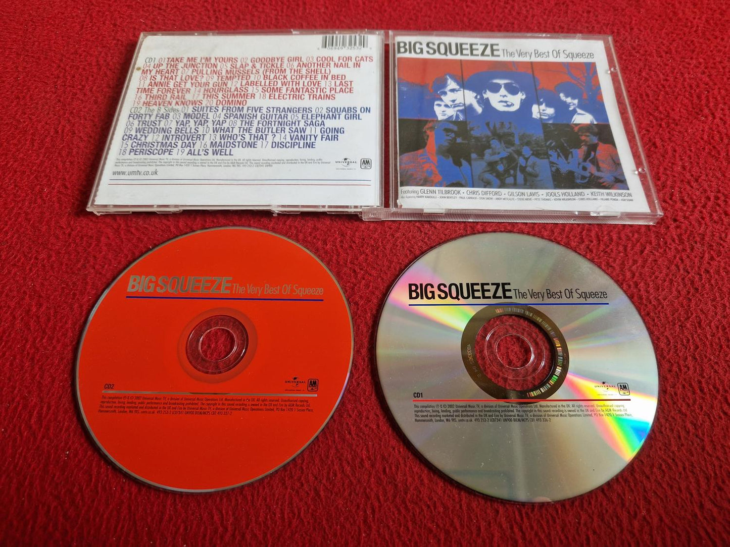 SQUEEZE BIG SQUEEZE THE VERY BEST OF CD