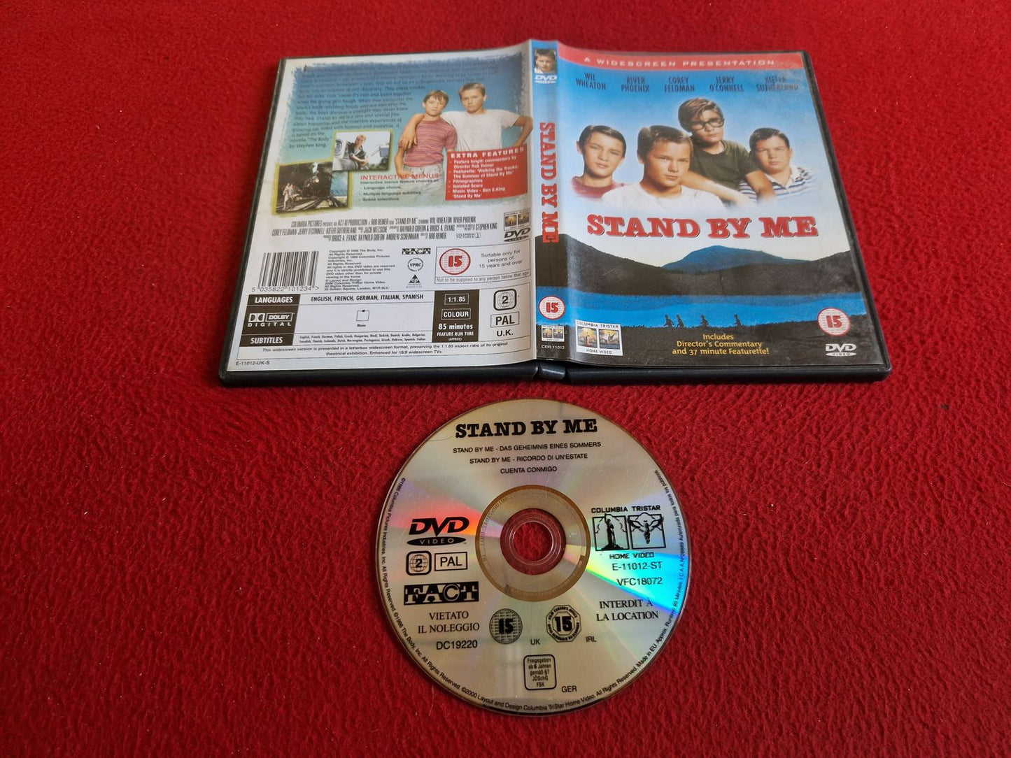STAND BY ME DVD