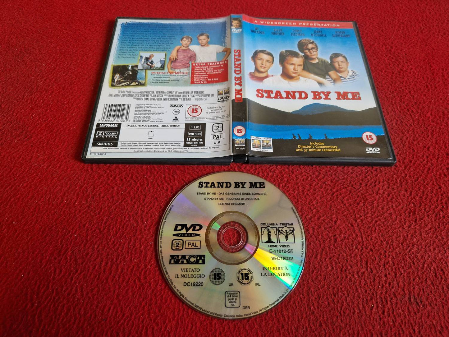 STAND BY ME DVD