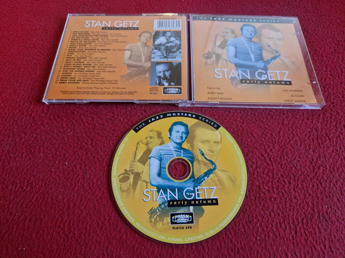STAN GETZ EARLY AUTUMN CD