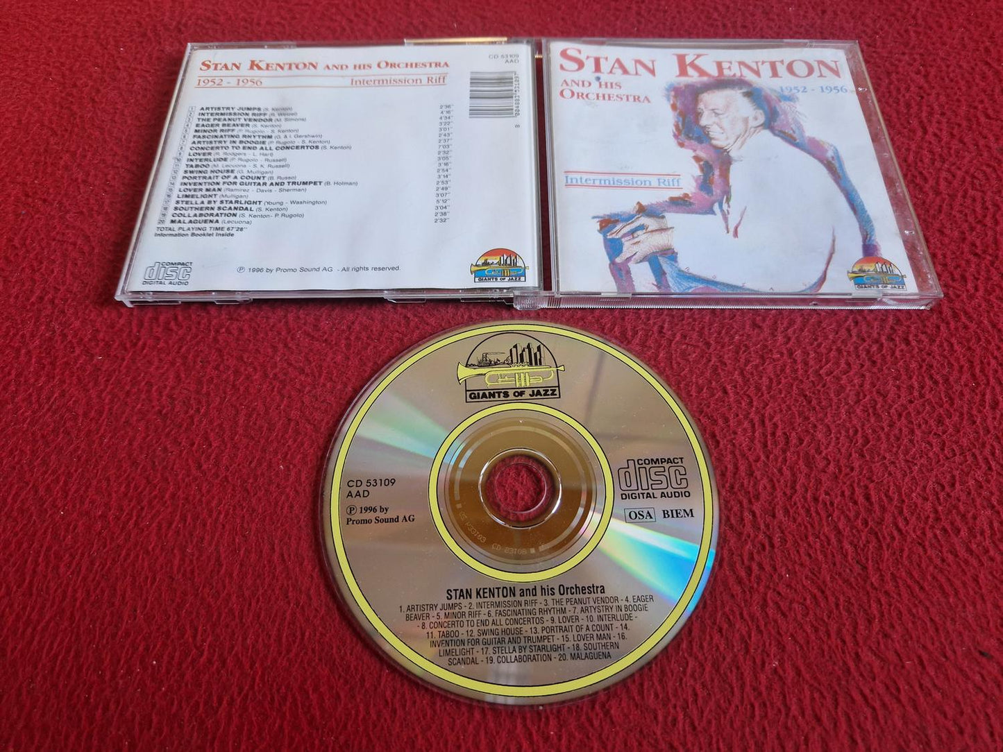 STAN KENTON AND HIS ORCHESTRA CD