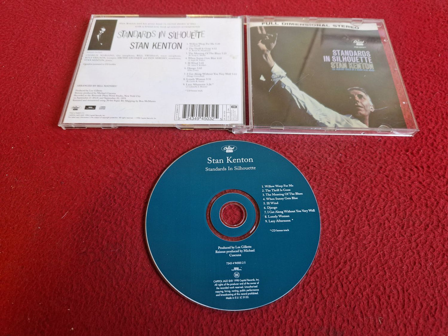 STAN KENTON STANDARDS IN SILHOUETTE CD