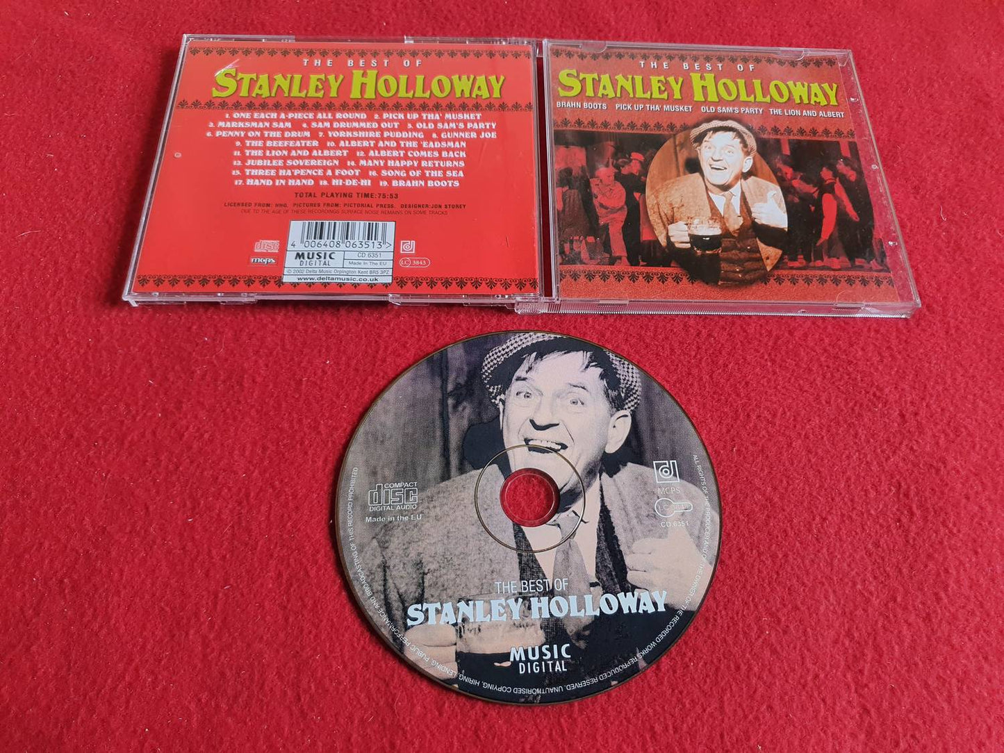 STANLEY HOLLOWAY THE BEST OF till CD
