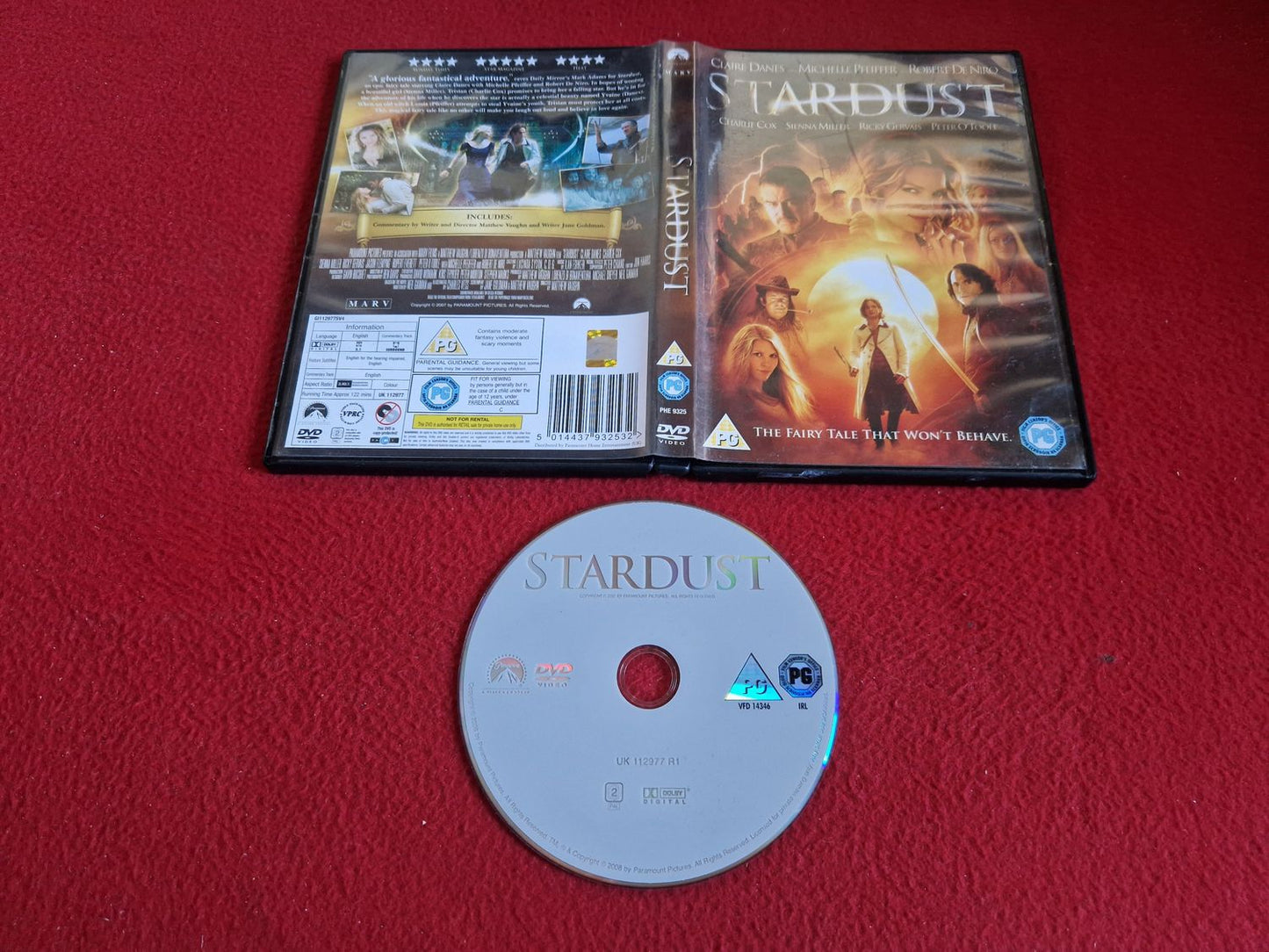 STARDUST DVD