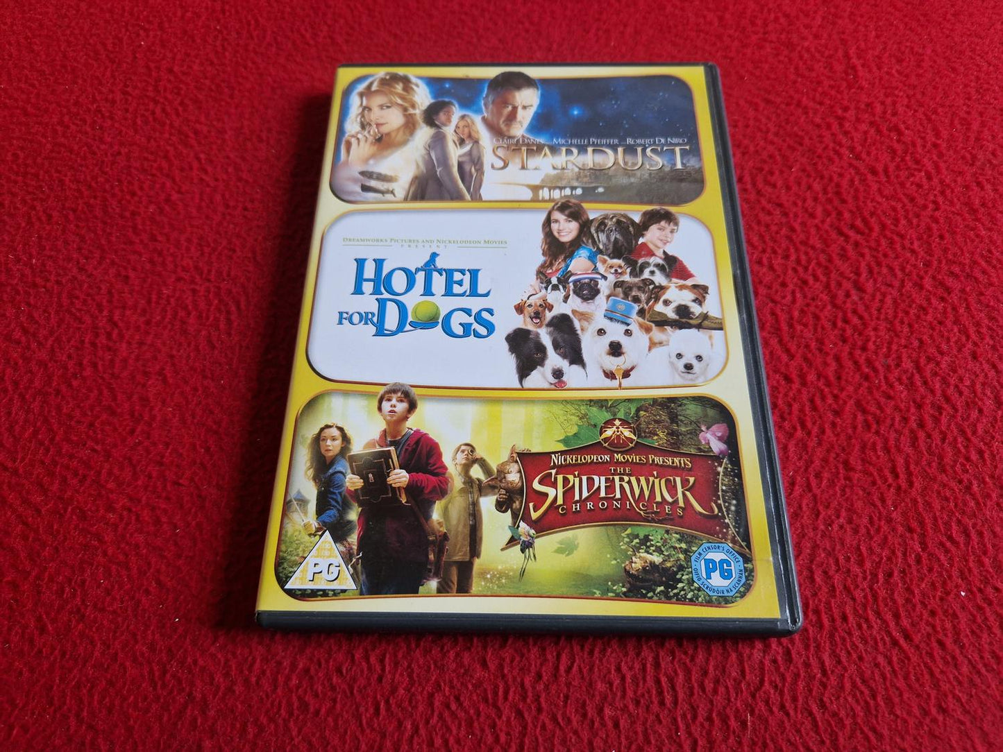STAR DUST / HOTEL FOR DOGS / THE SPIDERWICK CHRONICLES BOX DVD