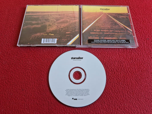 STARSAILOR LOVE IS HERE CD