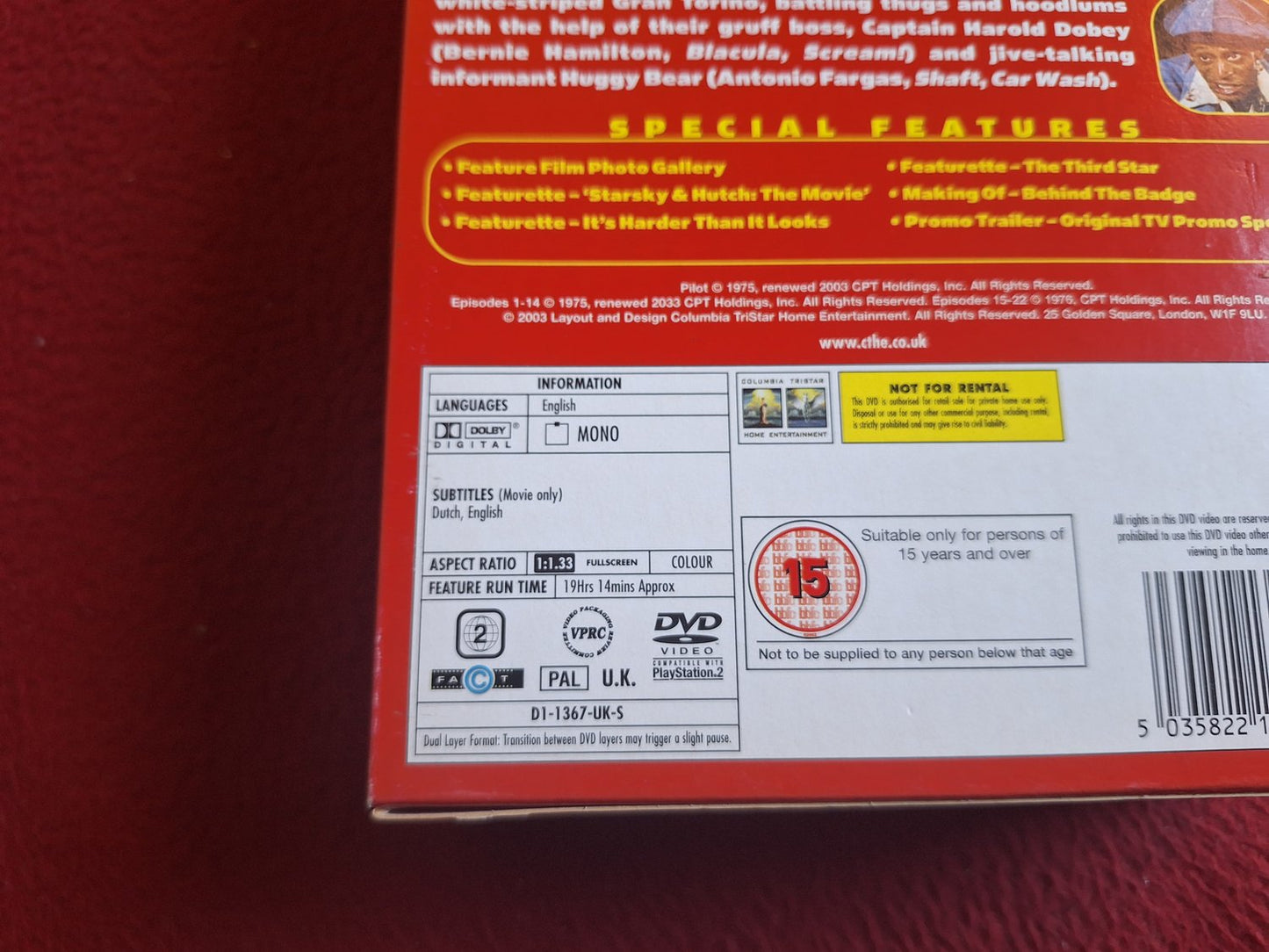 STARSKY & HUTCH SEASON 1 BOX DVD