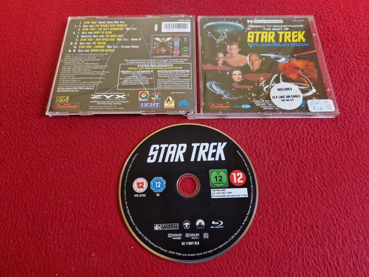 STAR TREK 30TH ANNIVERSARY SPECIAL ORIGINAL TV SOUNDTRACK THE BEST OF CD