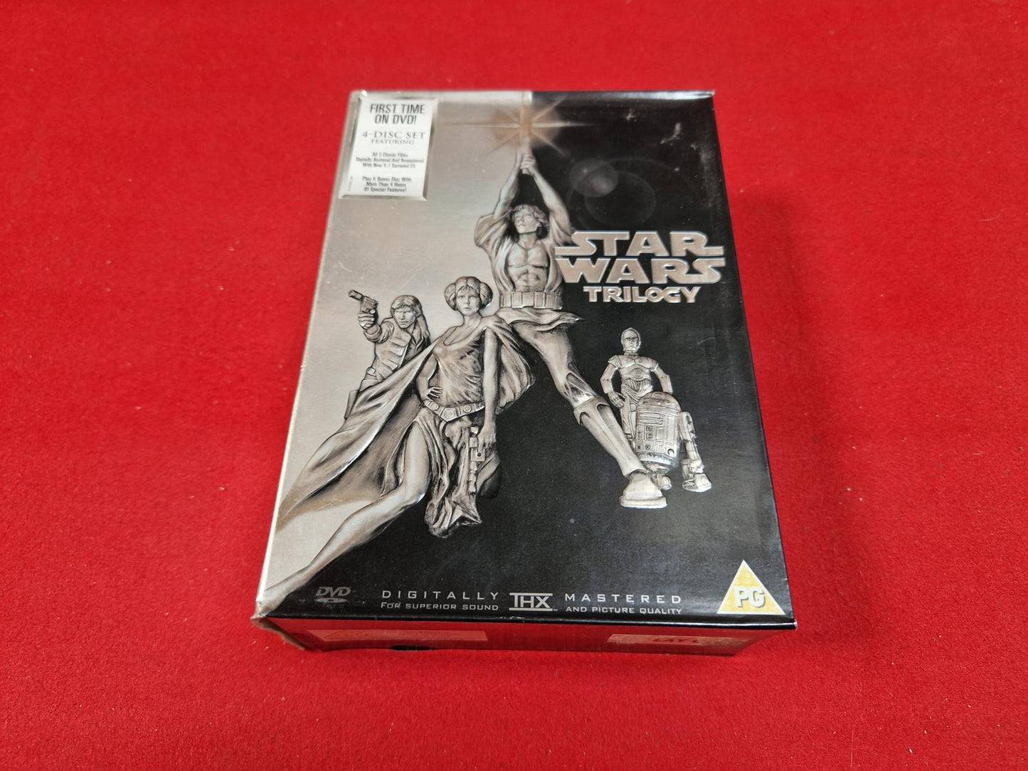 STAR WARS TRILOGY BOX till DVD