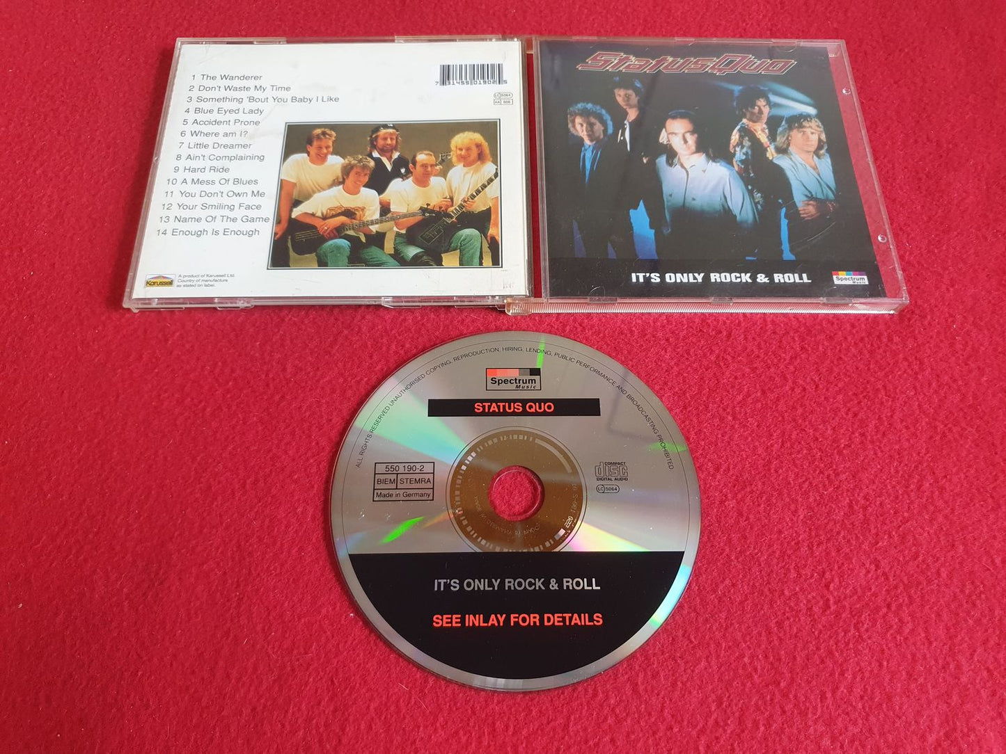 STATUS QUO IT'S ONLY ROCK & ROLL till CD