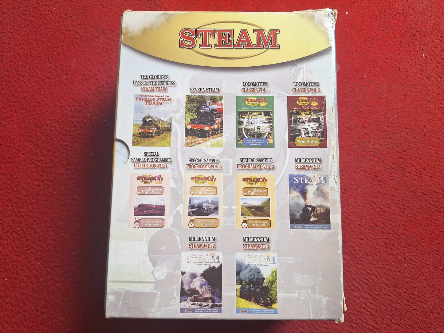 STEAM 10 PROGRAMMES BOX DVD