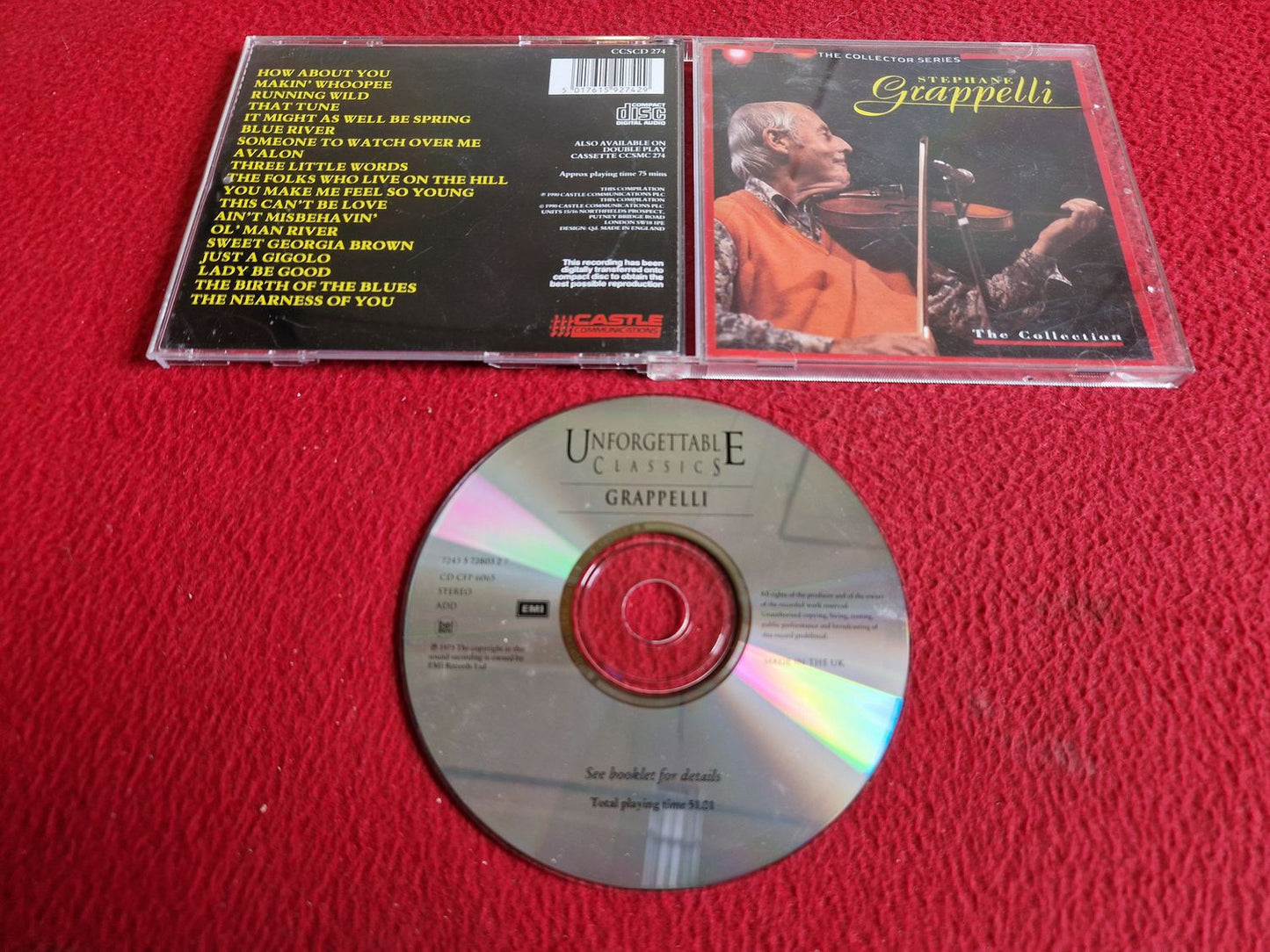STEPHANE GRAPPELLI THE COLLECTION CD