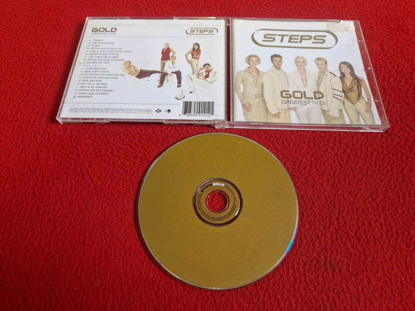 STEPS GOLD GREATEST HITS CD