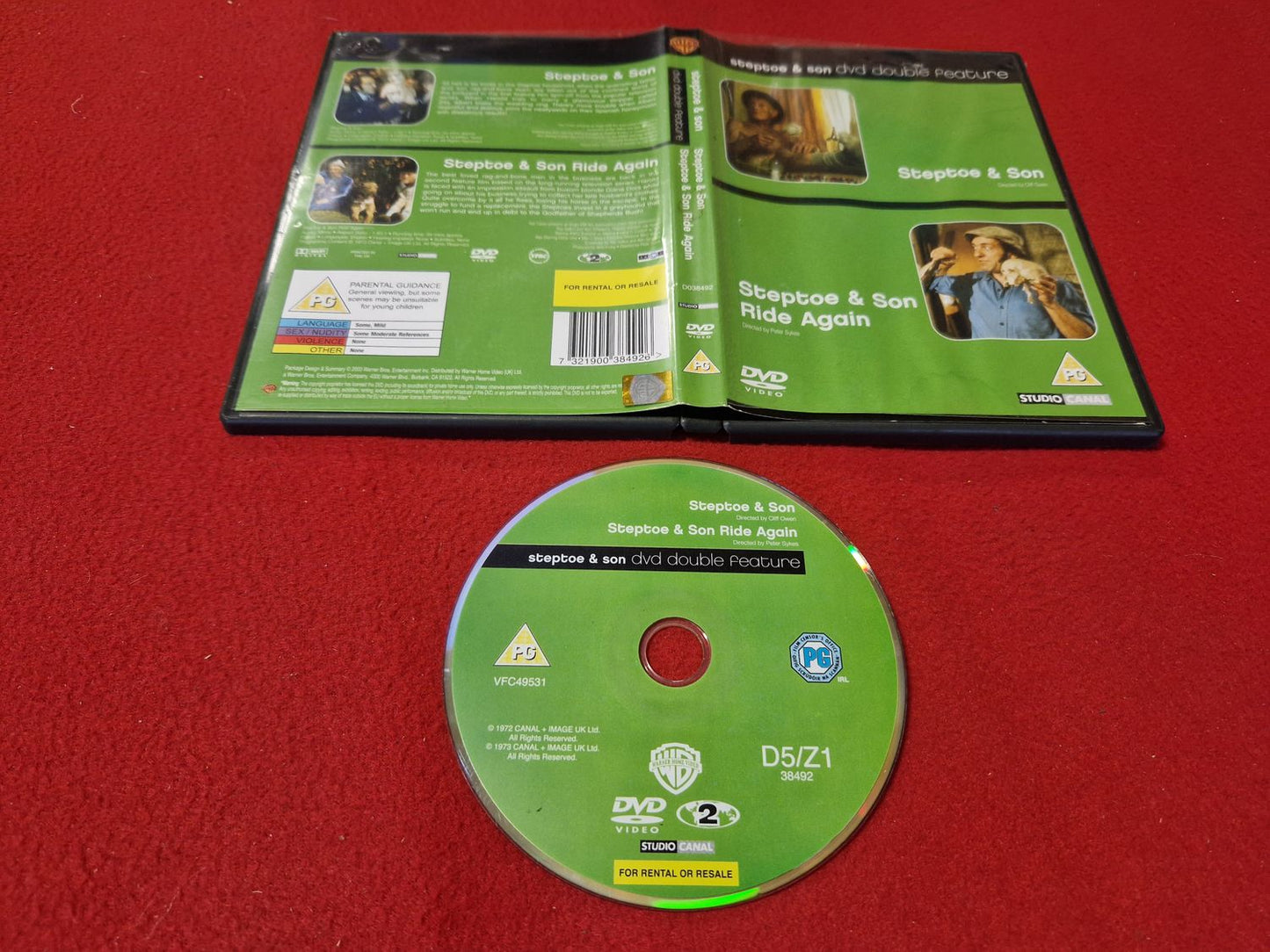 STEPTOE & SON / STEPTOE & SON RIDE AGAIN till DVD