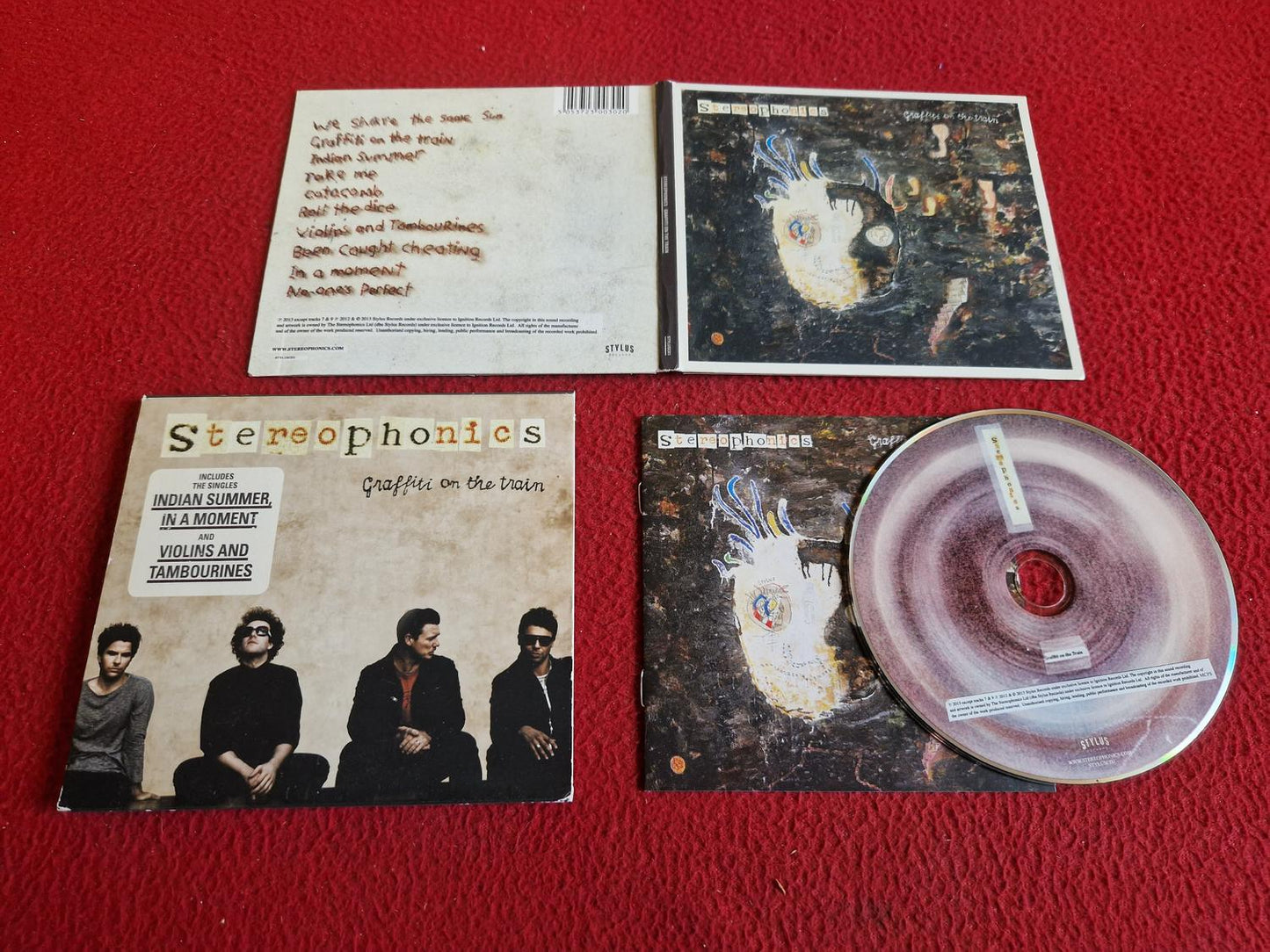 STEREOPHONICS GRAFFITI ON THE TRAIN CD