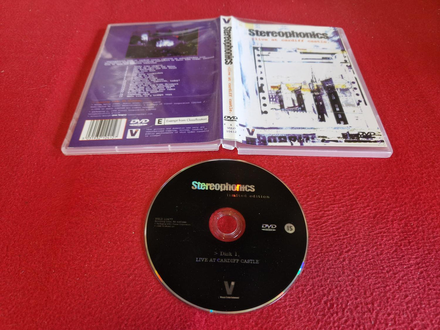 STEREOPHONICS LIVE AT CARDIFF CASTLE till DVD
