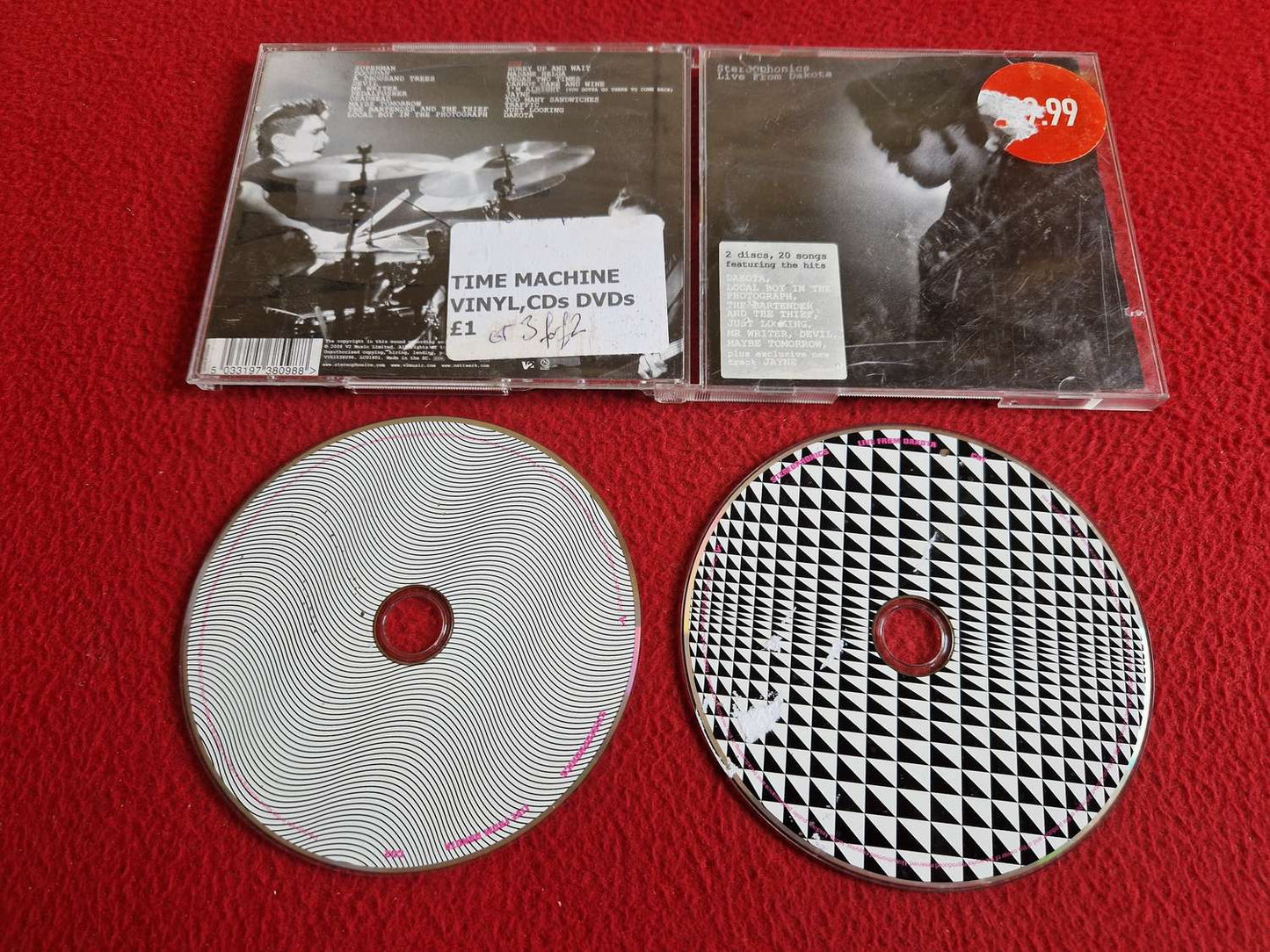 STEREOPHONICS LIVE FROM DAKOTA CD