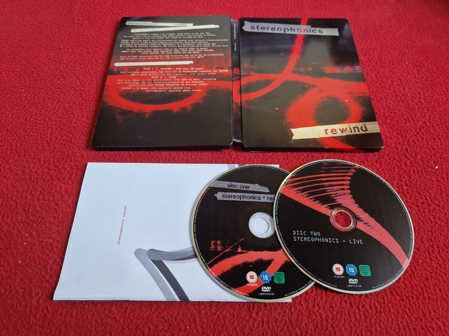 STEREOPHONICS REWIND DVD