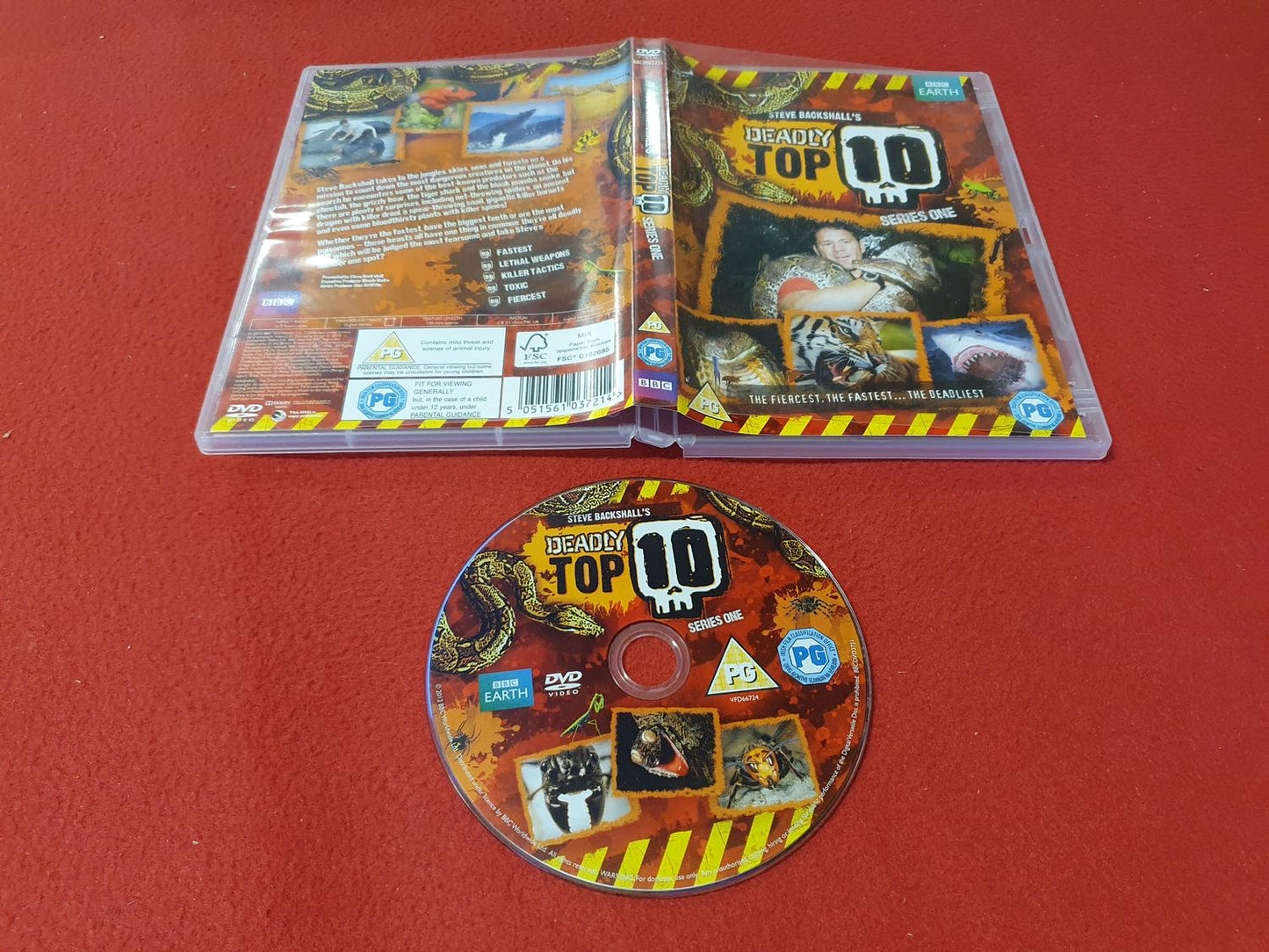 STEVE BACKSHALLS DEADLY TOP 10 SERIES 1 till DVD