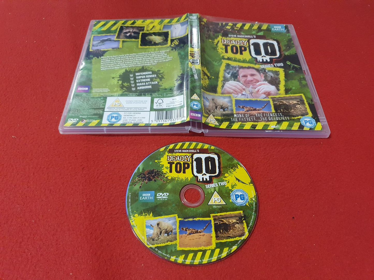 STEVE BACKSHALLS DEADLY TOP 10 SERIES 2 till DVD