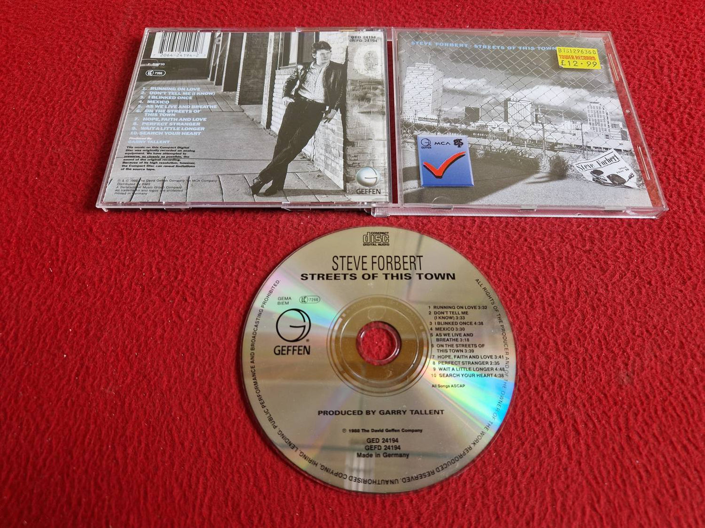STEVE FORBERT STREETS OF THIS TOWN CD