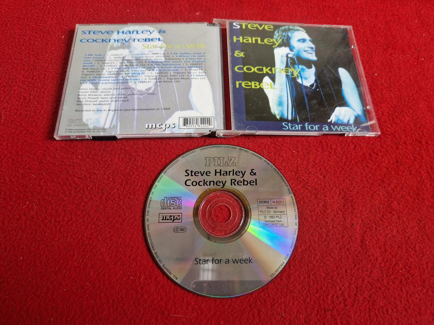 STEVE HARLEY & COCKNEY REBEL STAR FOR A WEEK CD