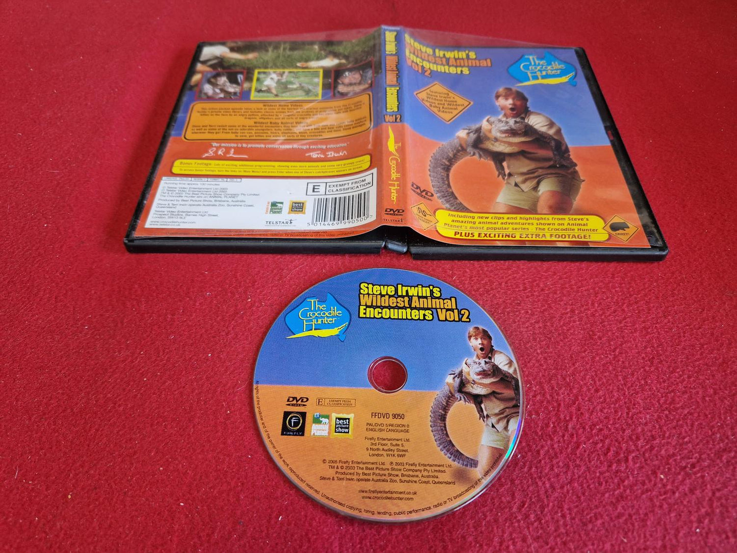 STEVE IRWIN'S WILDEST ANIMAL ENCOUNTERS VOL 2 till DVD