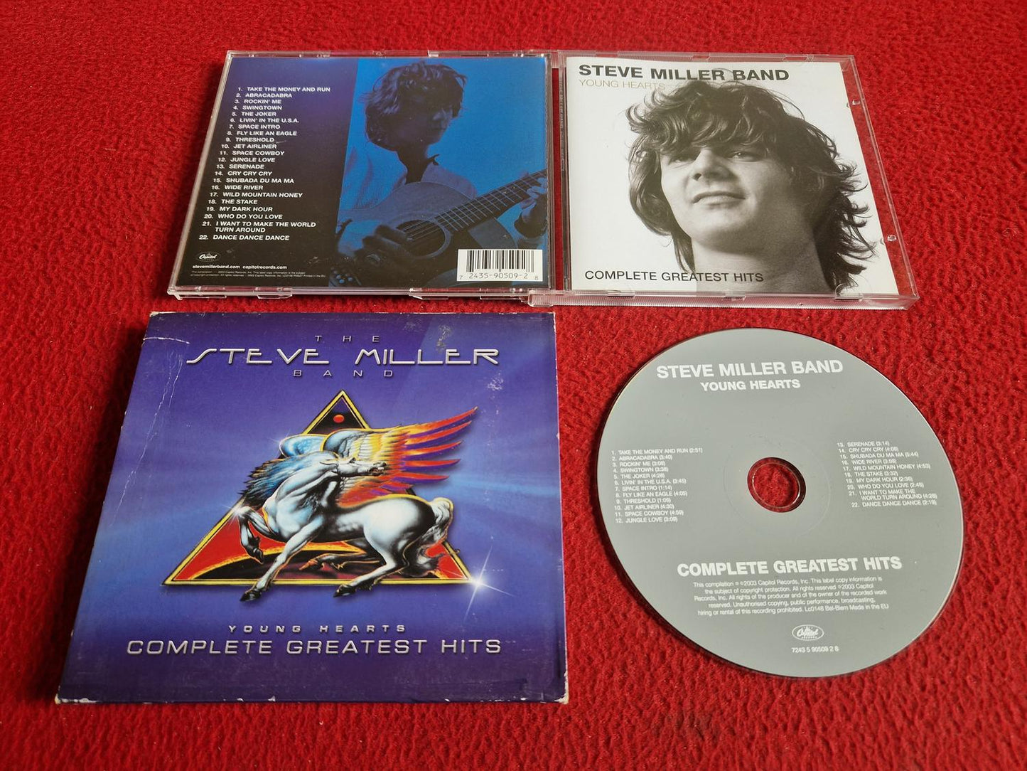 STEVE MILLER BAND YOUNG HEARTS CD