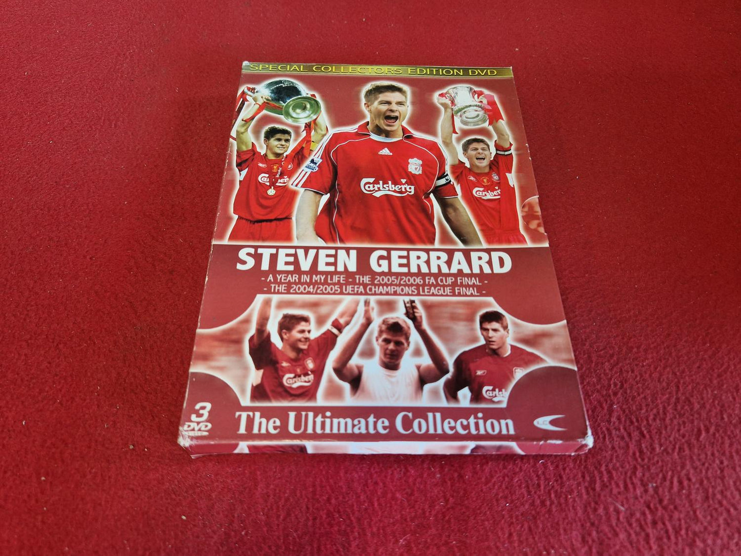 STEVEN GERRARD THE ULTIAMTE COLLECTION BOX till DVD