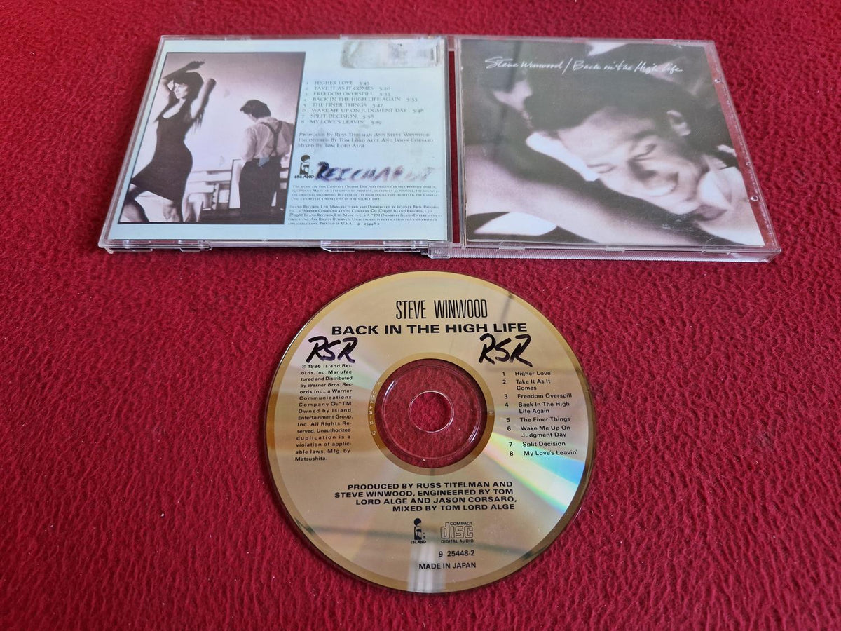 STEVE WINWOOD BACK IN THE HIGH LIFE CD