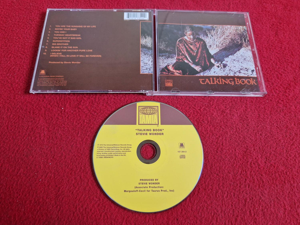 STEVIE WONDER TALKING BOOK till CD