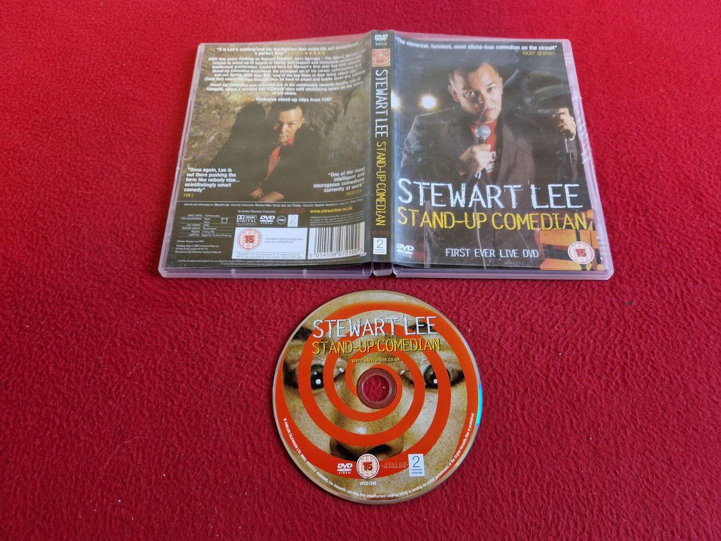 STEWART LEE - STAND UP COMEDIAN DVD