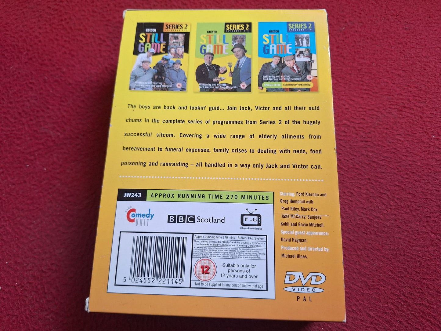 STILL GAME SERIES 2 BOX DVD