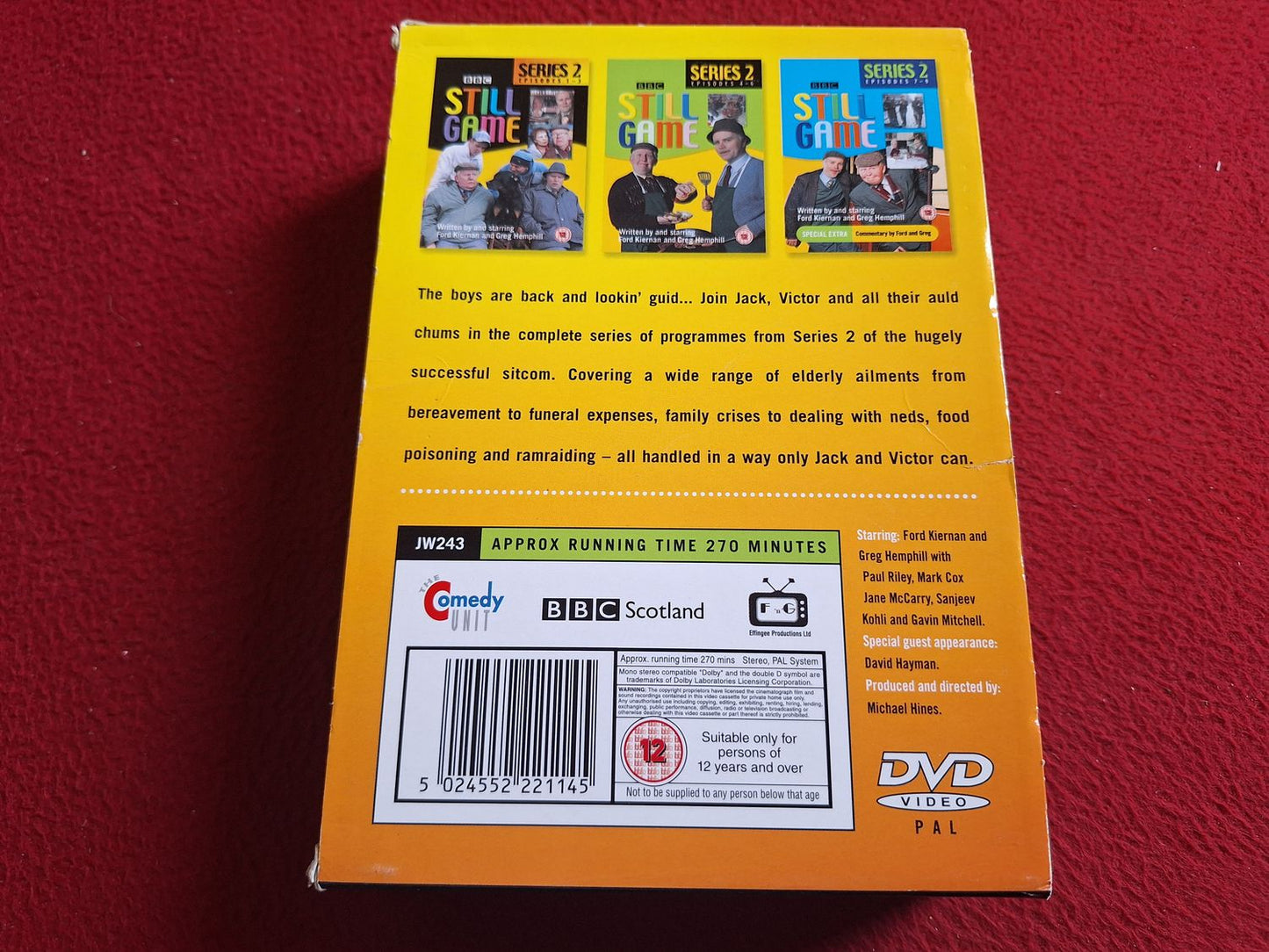 STILL GAME SERIES 2 BOX DVD
