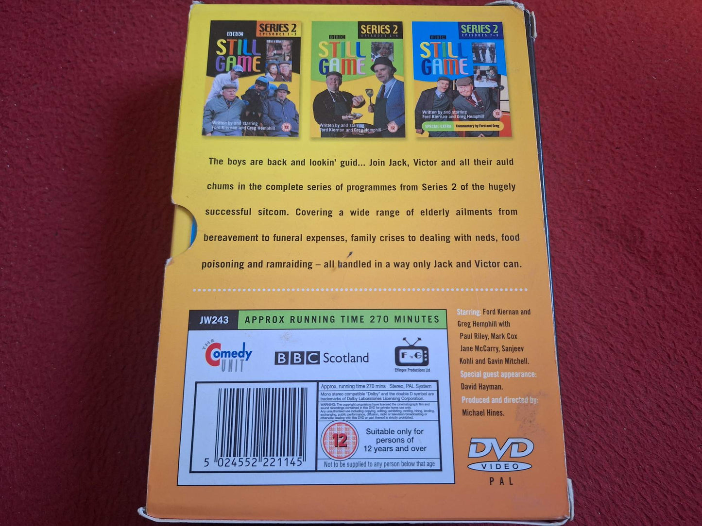 STILL GAME SERIES 2 BOX DVD