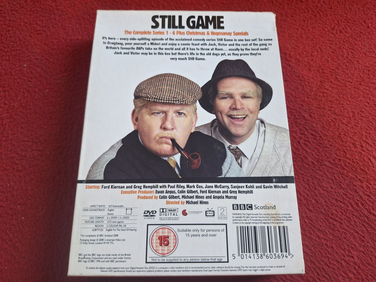 STILL GAME THE COMPLETE SERIES 1 - 6 BOX DVD