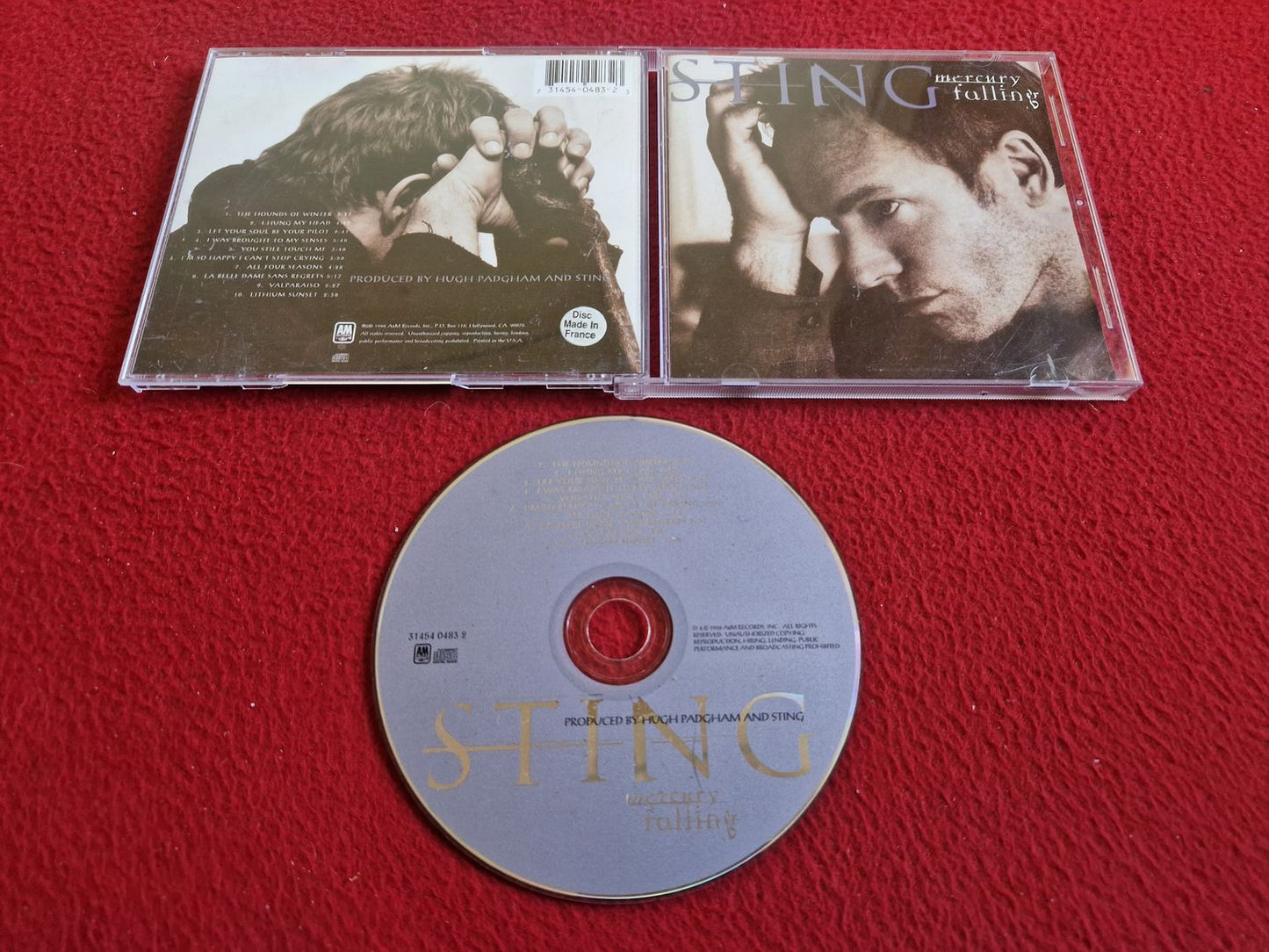 STING MERCURY FALLING CD