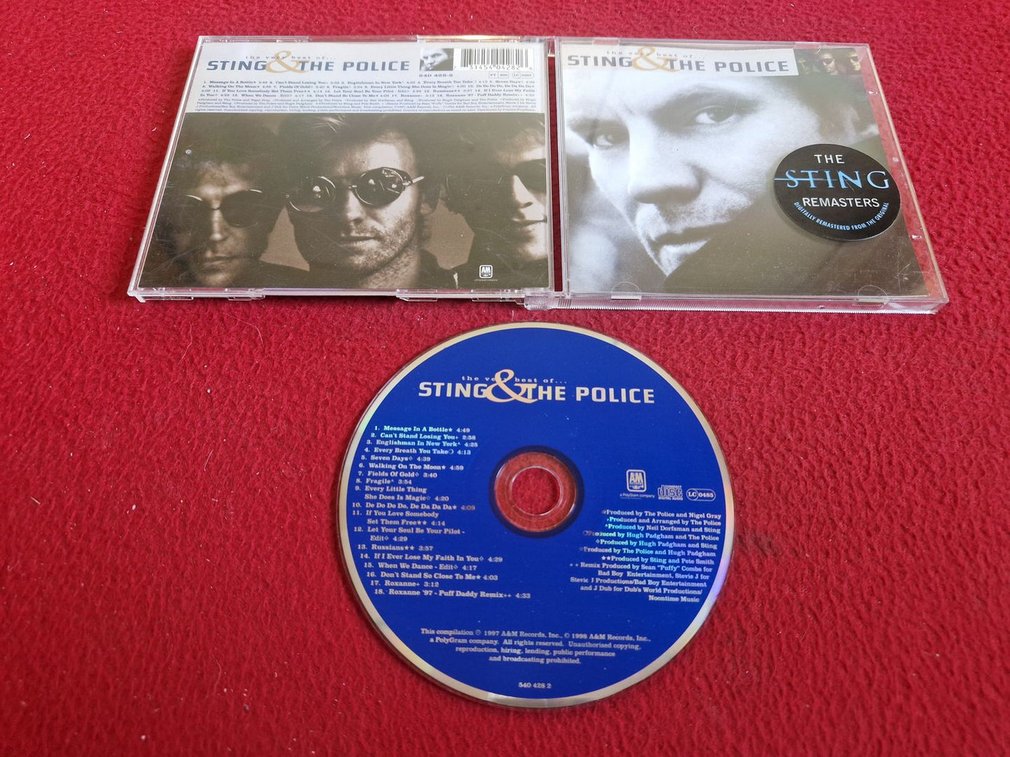 STING & THE POLICE THE VERY BEST OF CD